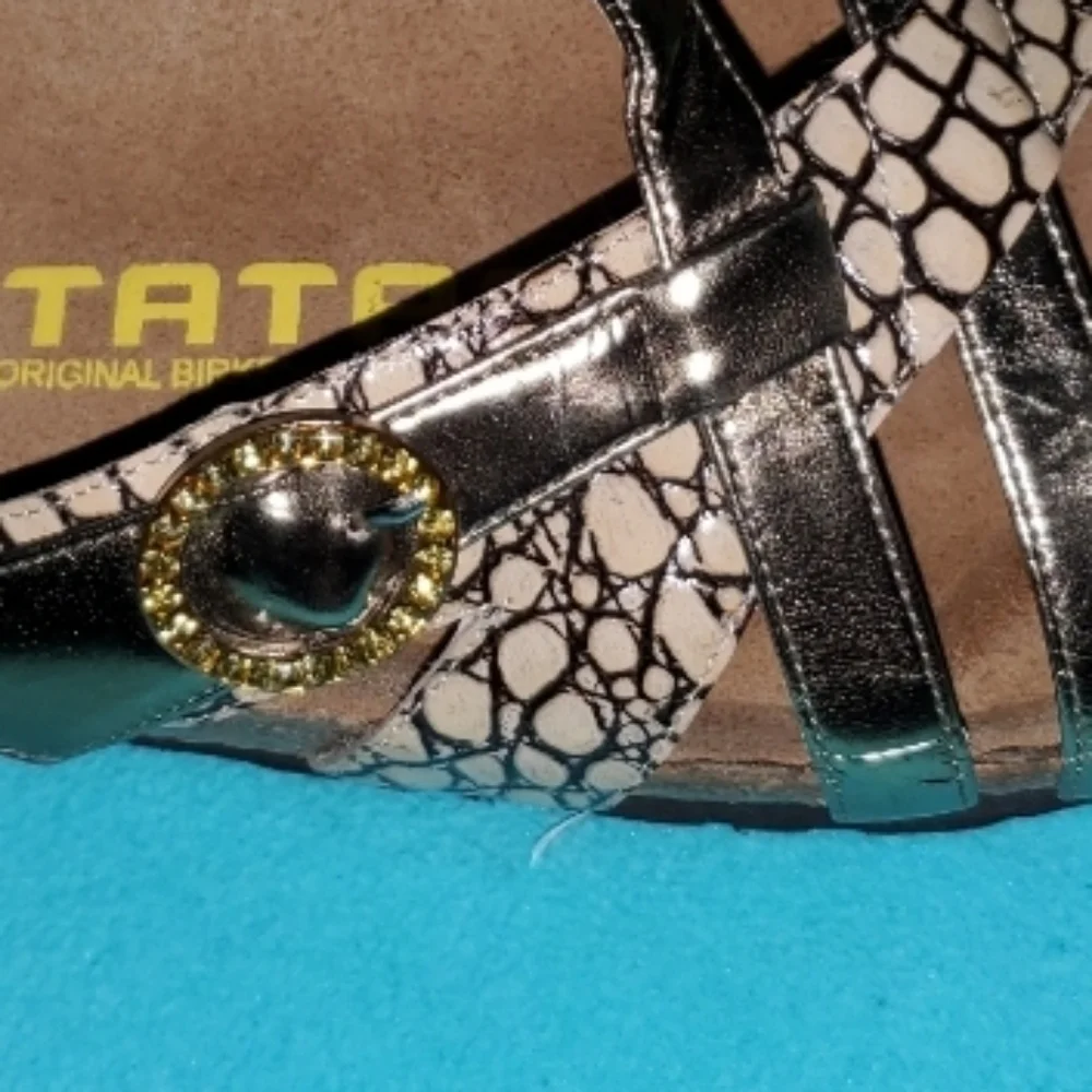 NEW Tatami "TREADY" by Birkenstock slip on sandals.   NWT - Picture 6 of 6